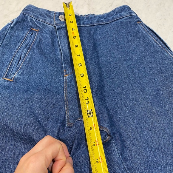 High waisted baggy unique mom jeans - Picture 11 of 16